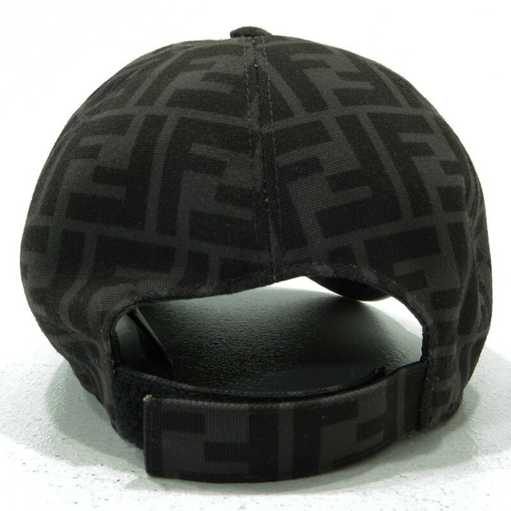 Fendi Baseball Cap Zucca Gray View 4